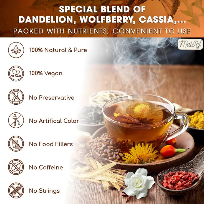 Matrif Herbal Infusion - Dandelion Wolfberry Tea