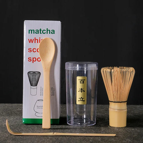 Bamboo Matcha Whisk Set