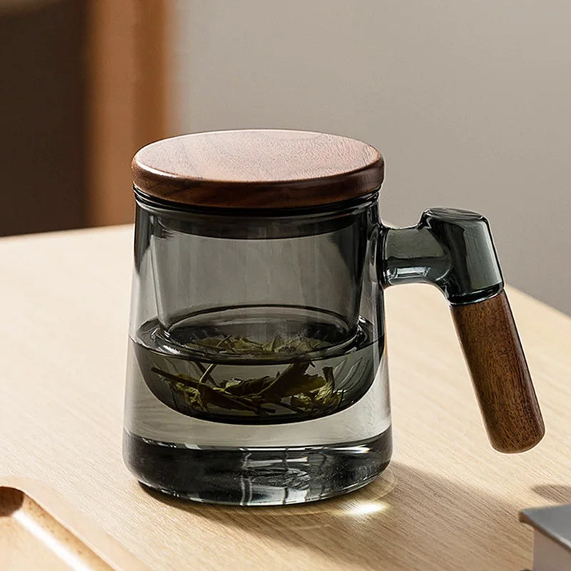 TeaMaster™ Elite Glass Tea Mug