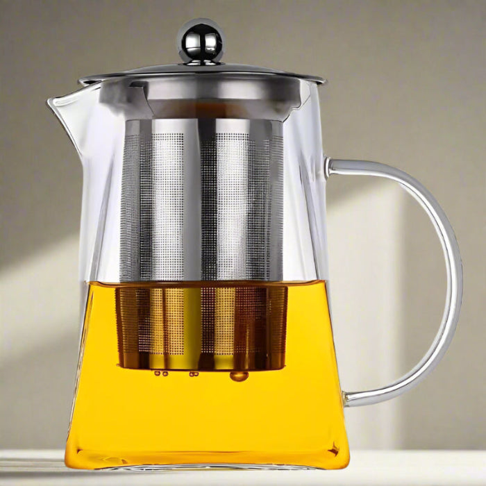 Luxury Glass Tea Set with Infuser
