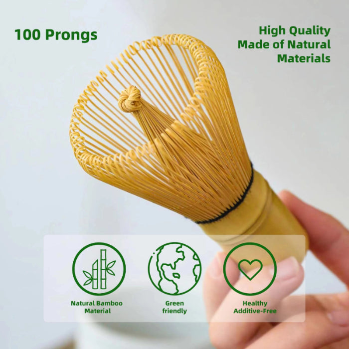 Bamboo Matcha Whisk Set