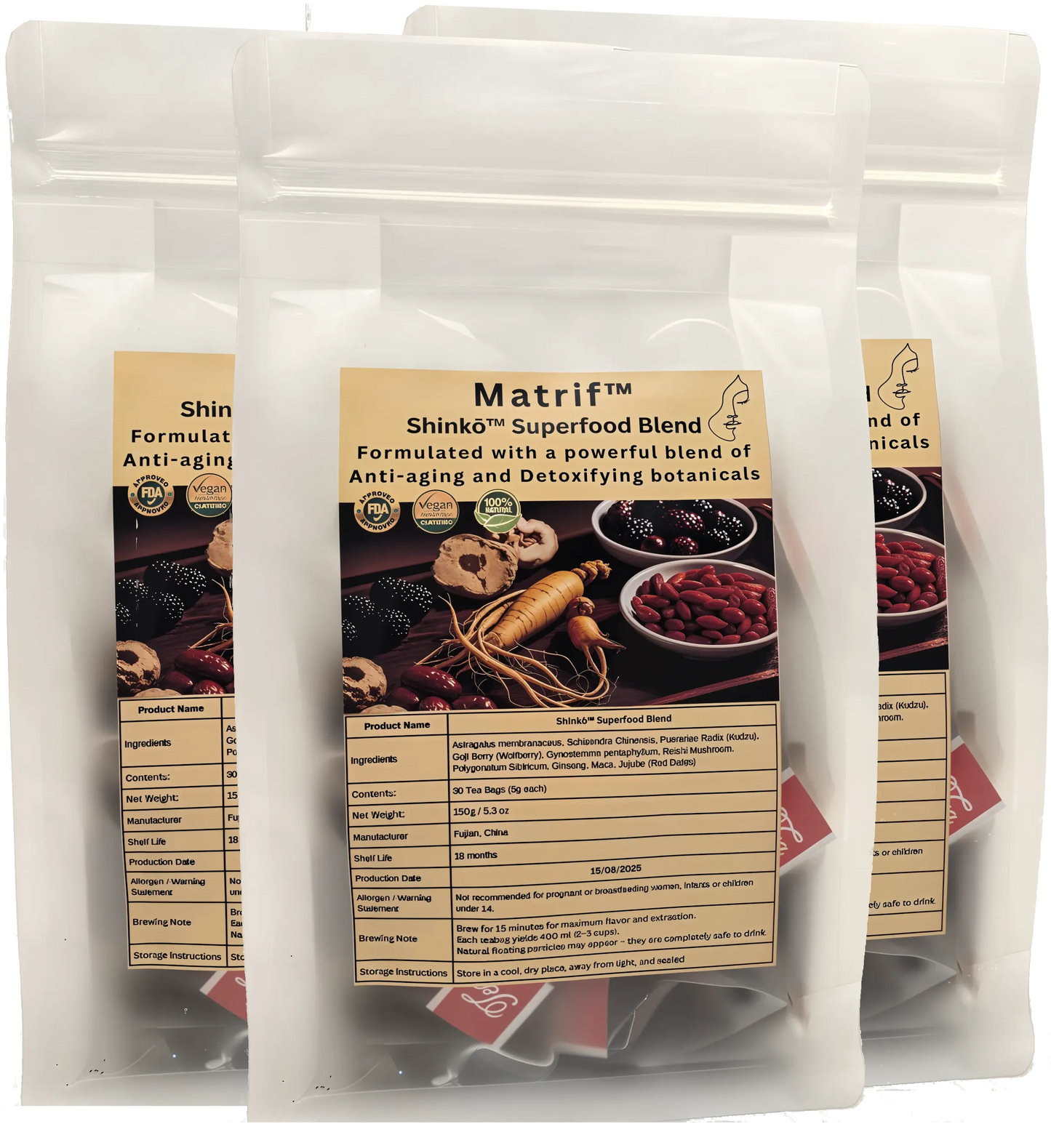 Matrif Shinkō™ Superfood Tea Blend
