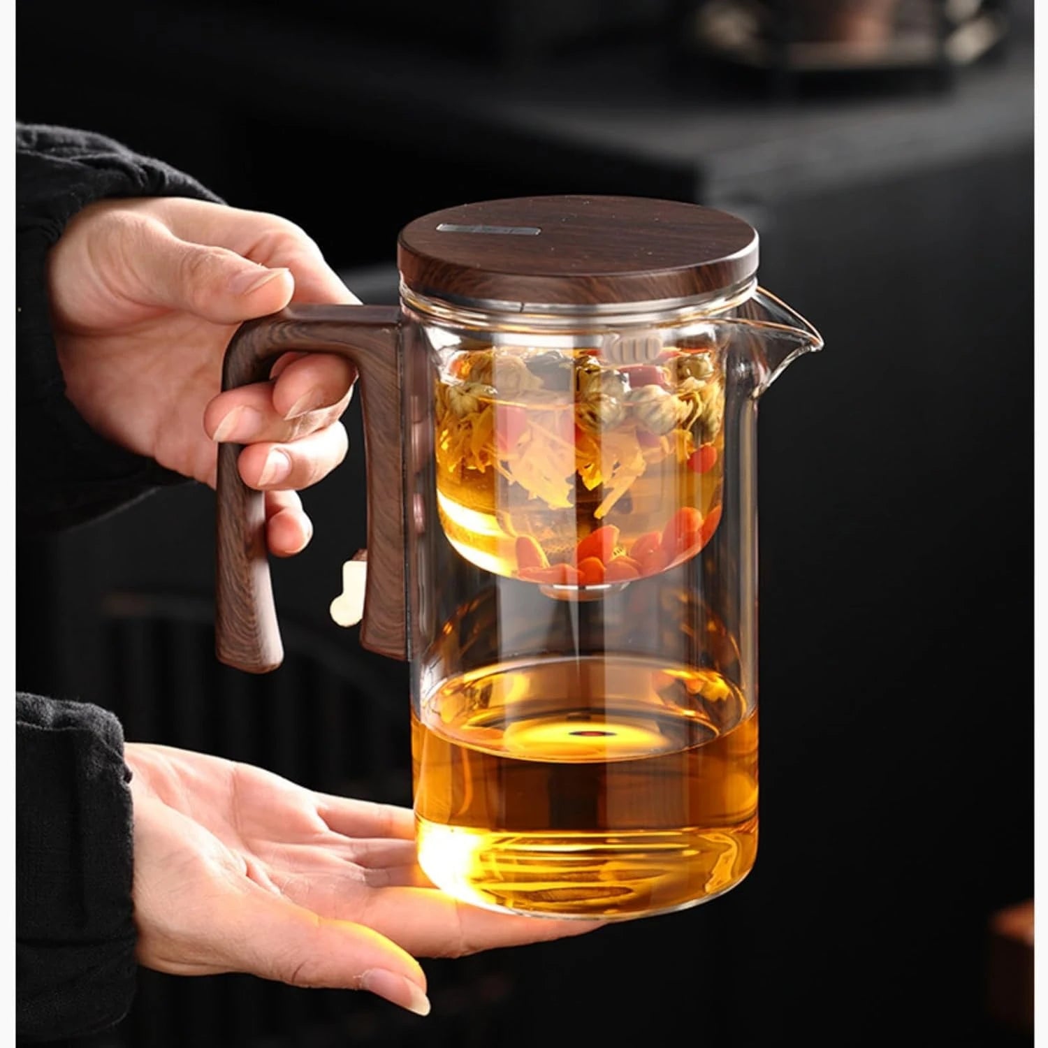 TeaMaster™ Glass Infuser Kettle - Matrif
