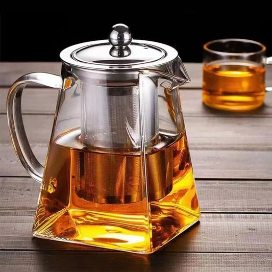 Luxury Glass Tea Set with Infuser