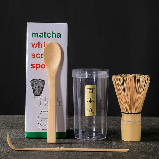 Bamboo Matcha Whisk Set