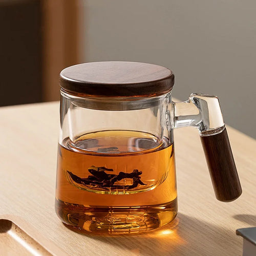 TeaMaster™ Elite Glass Tea Mug