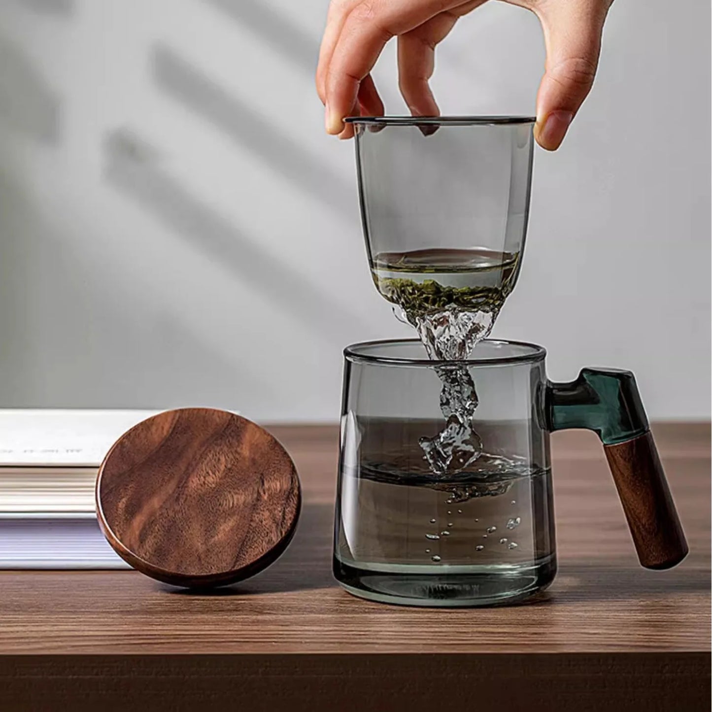 TeaMaster™ Elite Glass Tea Mug