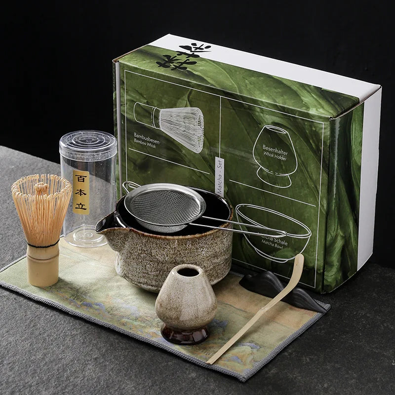 Ceremonial Matcha Set – Japanese Artisan Edition