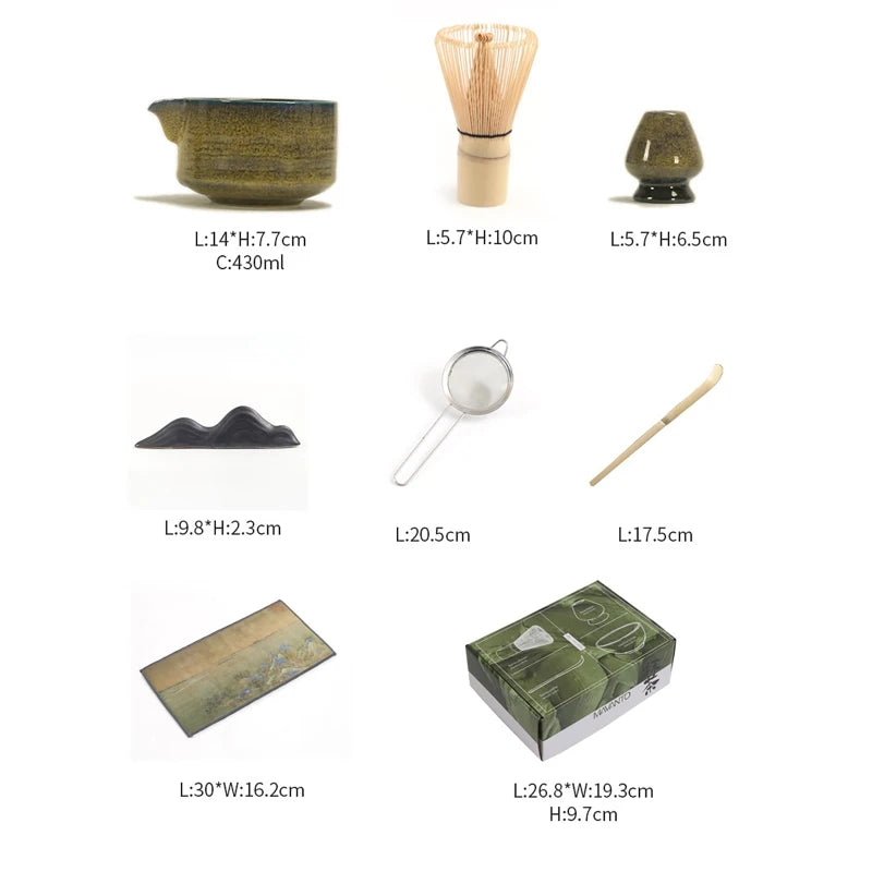 Ceremonial Matcha Set – Japanese Artisan Edition