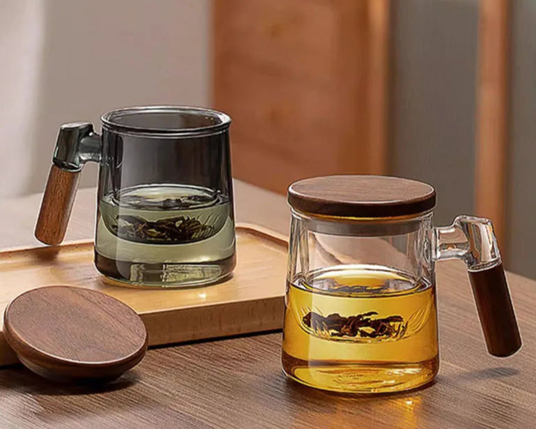 TeaMaster™ Elite Glass Tea Mug